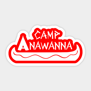 Camp Anawanna (White) Sticker